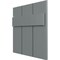 Ekena Millwork 12"W x 12"H True Fit PVC Joined Board-n-Batten Shutters Sample, Ocean Swell SAMPLE-TFPBBCH - alternate 5